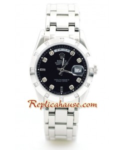 Rolex Réplica Day Date Silver