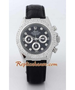 Rolex Réplica Daytona Leather Reloj
