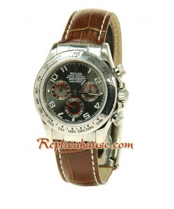 Rolex Réplica Daytona Cuero Suizo Reloj