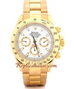 Reloj Rolex Réplica Daytona Oro 18K
