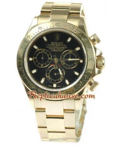 Rolex Réplica Daytona Suizo Gold Reloj - 2011 Edición