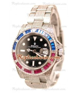 Rolex Réplica GMT Masters II Reloj Suizo - 2011 Edición