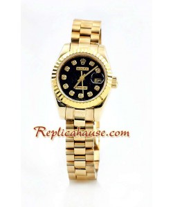 Rolex Réplica Datejust Reloj para Dama