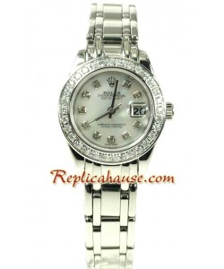 Rolex Réplica Suizo Datejust Reloj para Dama