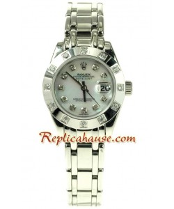 Rolex Réplica Suizo Datejust Reloj para Dama