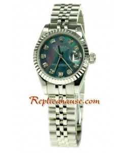 Rolex Réplica Suizo Datejust Reloj para Dama