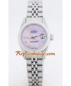 Rolex Réplica Datejust - Silver- Dama -