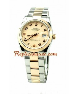 Rolex Réplica Datejust Reloj para hombre - Oro Rosa