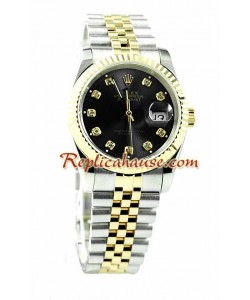 Rolex Réplica Datejust Reloj para hombre - Oro Rosa