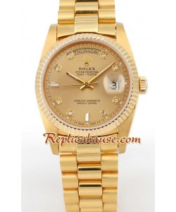 Rolex Réplica Day Date Gold