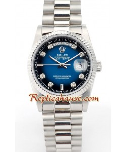 Rolex Réplica Day Date Silver