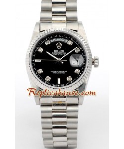 Rolex Réplica Day Date Silver