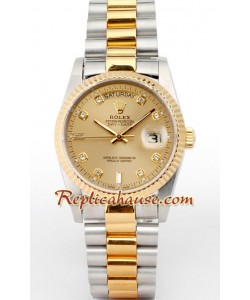 Rolex Réplica Day Date-Two-tone