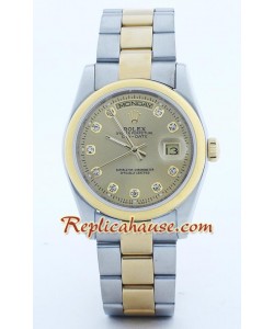 Rolex Réplica Day Date Dos Tonos