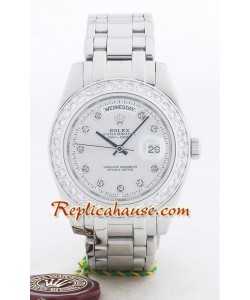 Rolex Réplica Day Date Silver