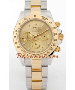 Reloj Rolex Réplica Daytona Dos Tonos
