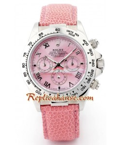 Rolex Réplica Daytona - Leather Dama 33MM