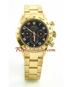 Reloj Rolex Réplica Daytona Oro 18K