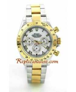 Reloj Rolex Réplica Daytona Dos Tonos