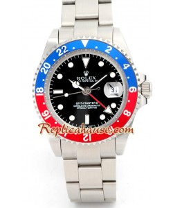 Rolex Réplica GMT Masters II Reloj Suizo