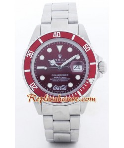Rolex Submariner Réplica - Edición Coca Cola - para Hombre