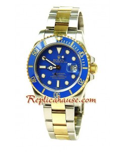 Rolex Réplica Submariner Suizo Dos Tonos Reloj