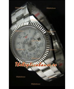 Rolex Sky-Dweller Reloj en Acero Inoxidable Dial Blanco