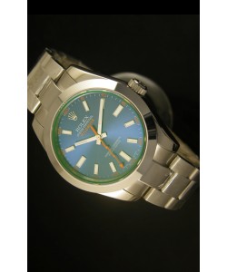 Rolex Milgauss 116400GV Reloj Suizo Dial Blanco