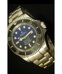 Rolex Sea Dweller Deepsea Reloj Suizo Dial Azul