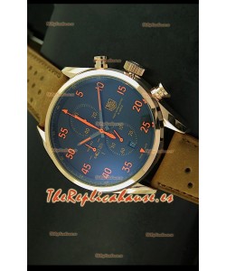 Tag Heuer Carrera 1887 SpaceEX Edition, Reloj de Cuarzo Japonés color Oro Rosado