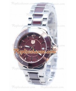 Tag Heuer Formula 1 Quartz Brown Bisel de cerámica Reloj