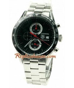 Tag Heuer Carrera Reloj Réplica - Estructura Suiza con movimiento de cuarzo
