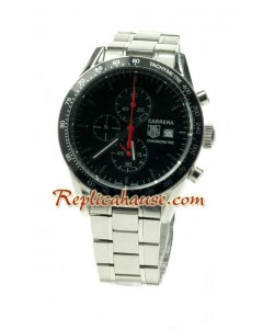 Tag Heuer Carrera Reloj Réplica - Estructura Suiza con movimiento de cuarzo