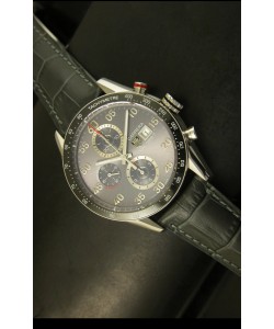 Tag Heuer Carrera Calibre 1887 Reloj Dial Gris - Réplica Escala 1:1