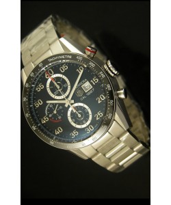 Tag Heuer Carrera Calibre 1887 Reloj Dial Negro - Réplica Escala 1:1