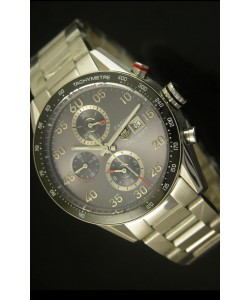 Tag Heuer Carrera Calibre 1887 Reloj Dial Gris - Réplica Escala 1:1