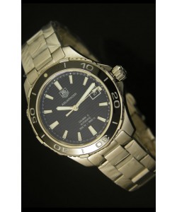 Tag Heuer Aquaracer Calibre 5 Reloj Suizo Dial Negro - Réplica Escala 1:1