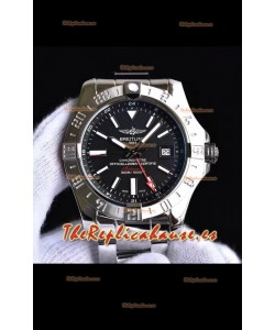 Breitling Avenger II Steel GMT Reloj Réplica Suizo a espejo 1:1 Último