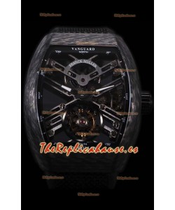 Franck Muller Vanguard Reloj Réplica Suizo Skeleton Tourbillon