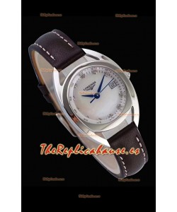 Longines Primaluna Ladies Pearl Dial Reloj Réplica de Cuarzo Suizo