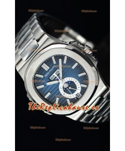 Patek Philippe Nautilus 5726A Reloj Suizo a Espejo 1:1 Dial Azul