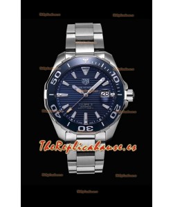 Tag Heuer Aquaracer Calibre 5 Reloj Réplica a Espejo 1:1 Dial Azul