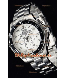 Tag Heuer Aquaracer Chronograph Reloj de Cuarzo Suizo Dial Blanco