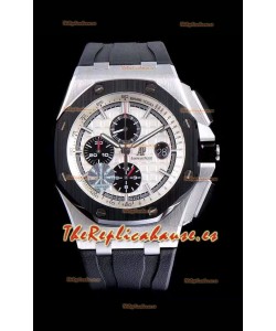 Audemars Piguet Royal Oak Offshore Chronograph 44MM Réloj Réplica de Acero 904L a Espejo 1:1