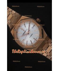 Audemars Piguet Royal Oak 42MM Reloj en Oro Rosado - Movimiento 3120 escala 1:1