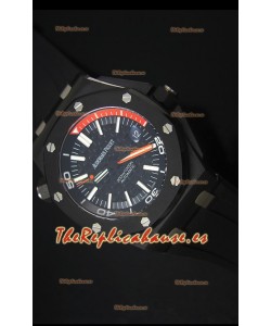 Audemars Piguet Royal Oak Offshore Reloj Suizo de Cerámica Buzo Scuna, Movimiento 3120 escala 1:1