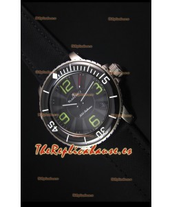 Blancpain 500 Fathoms Reloj Replica Suiza con Dial Gris - Edicion Escala Espejo 1:1