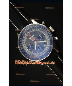 Breitling Navitimer 01 Dial Gris Caja en Acero Reloj Replica Suizo a espejo 1:1