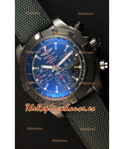 Breitling Chronomat 44 Blacksteel Reloj Suizo Réplica a Espejo 1:1 Revestimiento DLC
