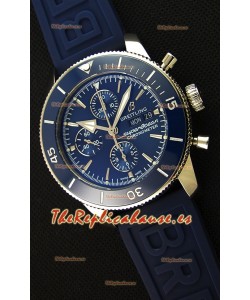Breitling Superocean Heritage II Dial Azul 46MM Reloj Réplica Suizo a Espejo 1:1